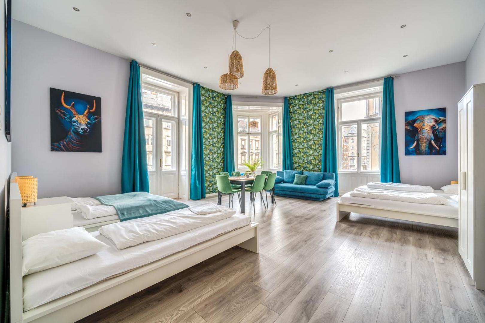 Appartement Downtown Delight - Erzsebet Blvd - 13 Ppl à Budapest Extérieur photo