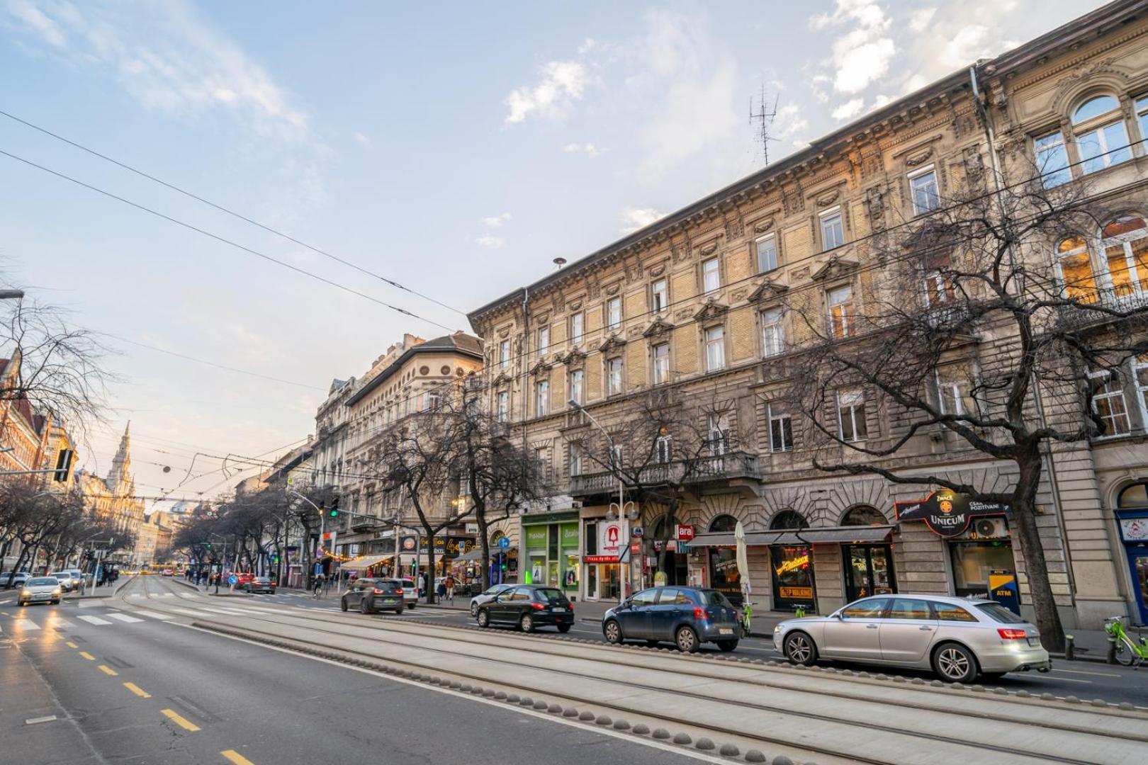 Appartement Downtown Delight - Erzsebet Blvd - 13 Ppl à Budapest Extérieur photo